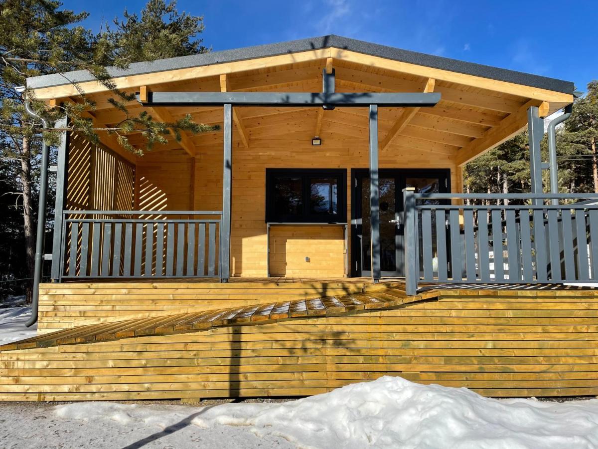 Hotel Parc Résidentiel de Loisir : Le Loup Blanc du Riou Barcelonnette Exterior foto