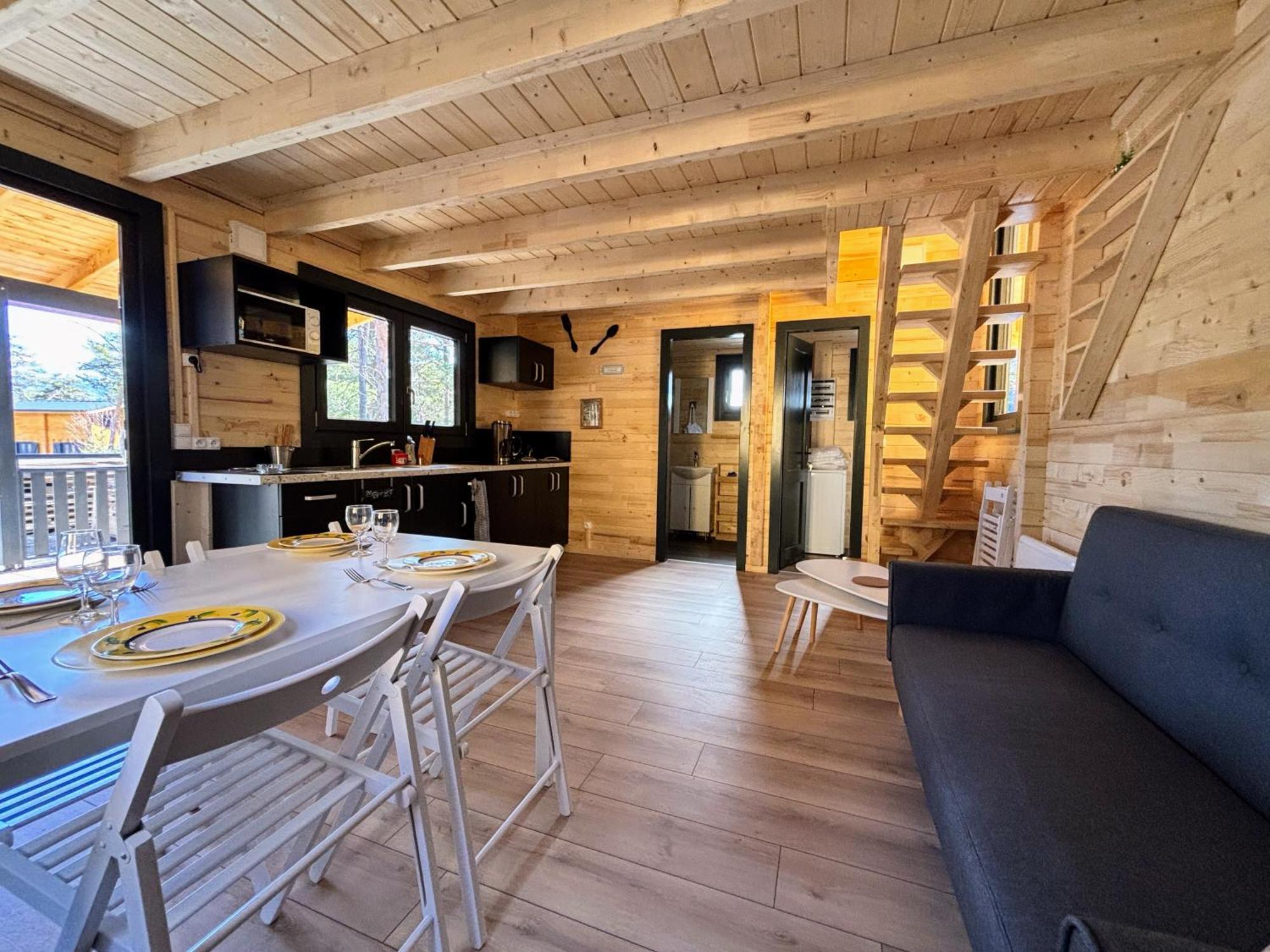 Hotel Parc Résidentiel de Loisir : Le Loup Blanc du Riou Barcelonnette Exterior foto